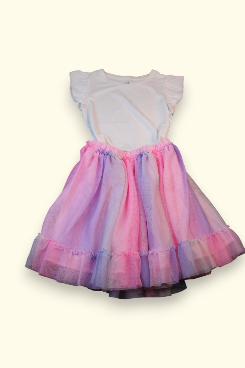 Kidkiddo Set, 128 Mehrfarbig, Pastellfarben (Pink, Lila, Blau)