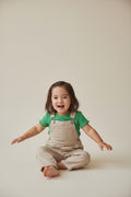Kidkiddoset,128 Beige,Grün,Weiß