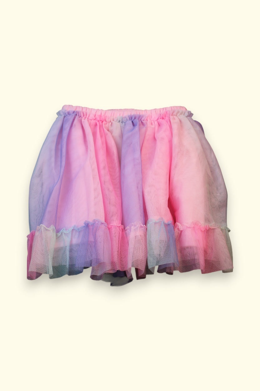Kidkiddo Bundle, Kleider,Rock 116 Gelb,Pink, Bunt