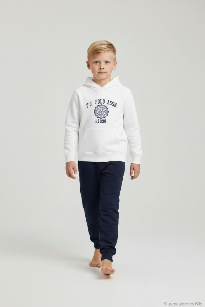 U.S. Polo Assn.110 Weiß,Dunnkelblau