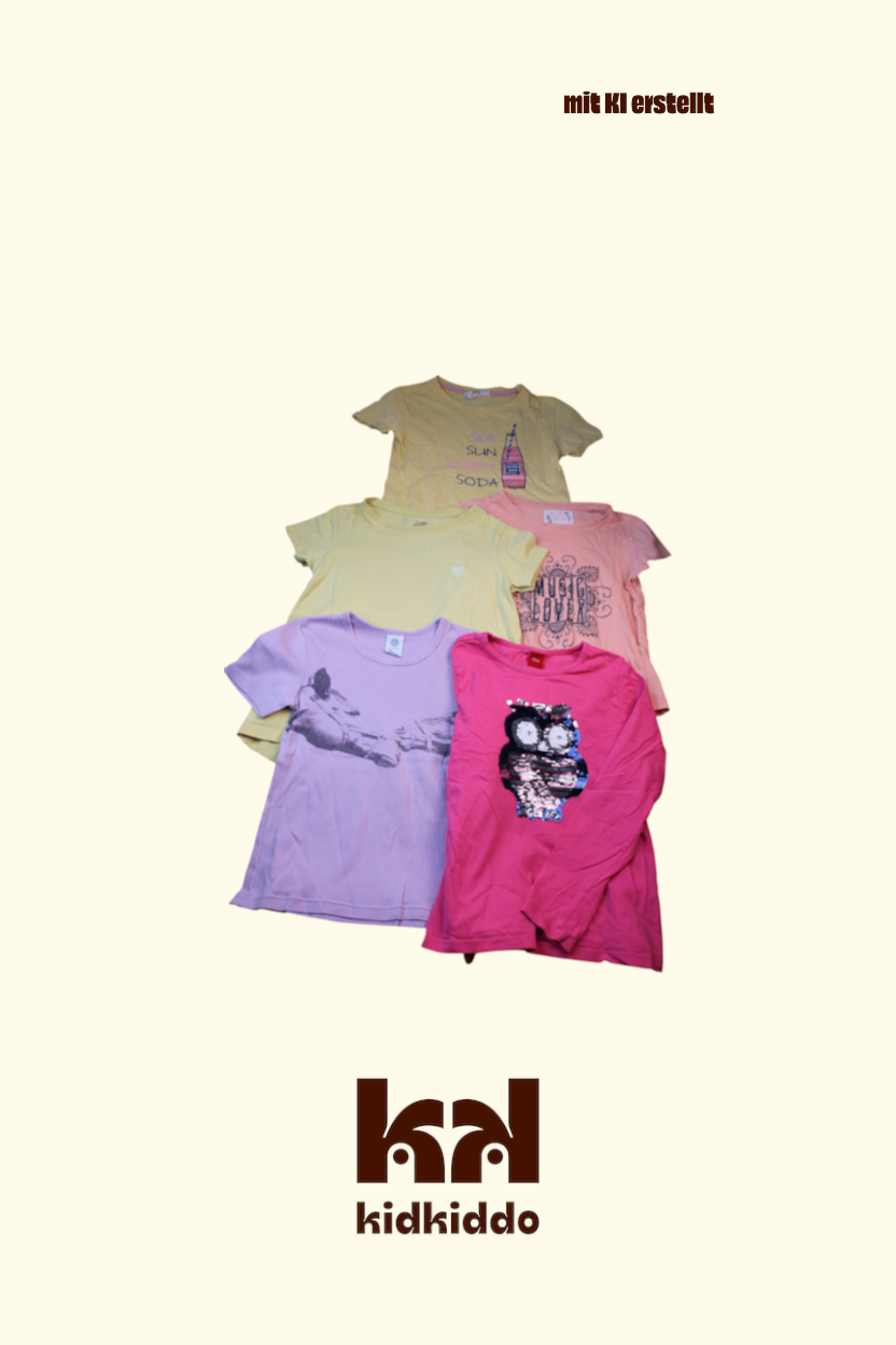 Kidkiddo Bundle 122 Pink,Lila,Gelb,Orange