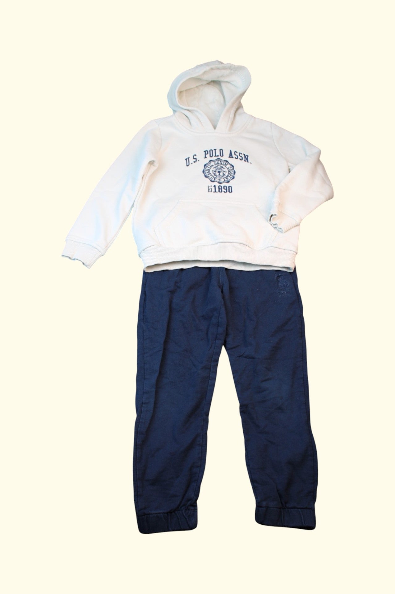 U.S. Polo Assn.110 Weiß,Dunnkelblau