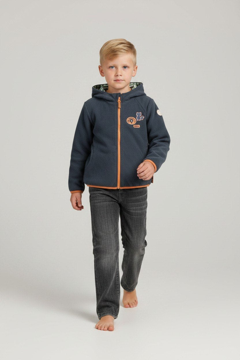 Sigikid Jacke,Hose,Dunkelgrau,Grün,Orange,Braun