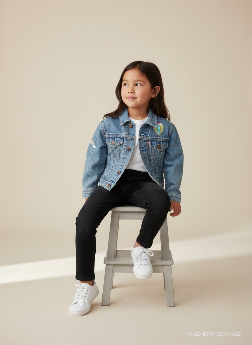 Levi's Jeansjacke 98 Blau