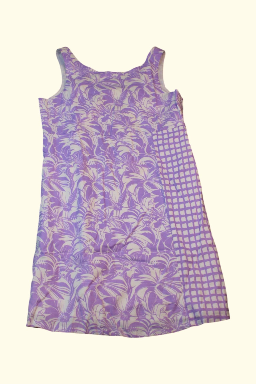 Versace Kleid 104 Lila und Weiß
