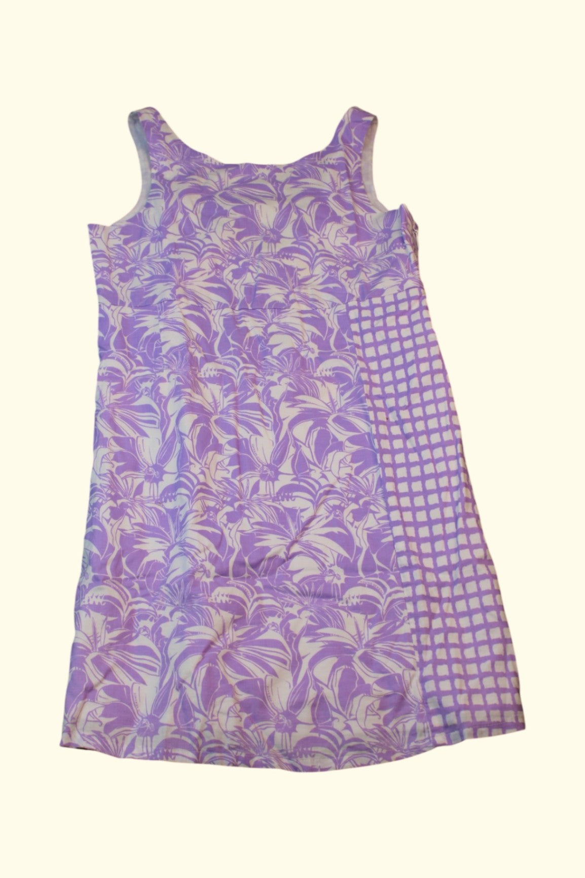 Versace Kleid 104 Lila und Weiß
