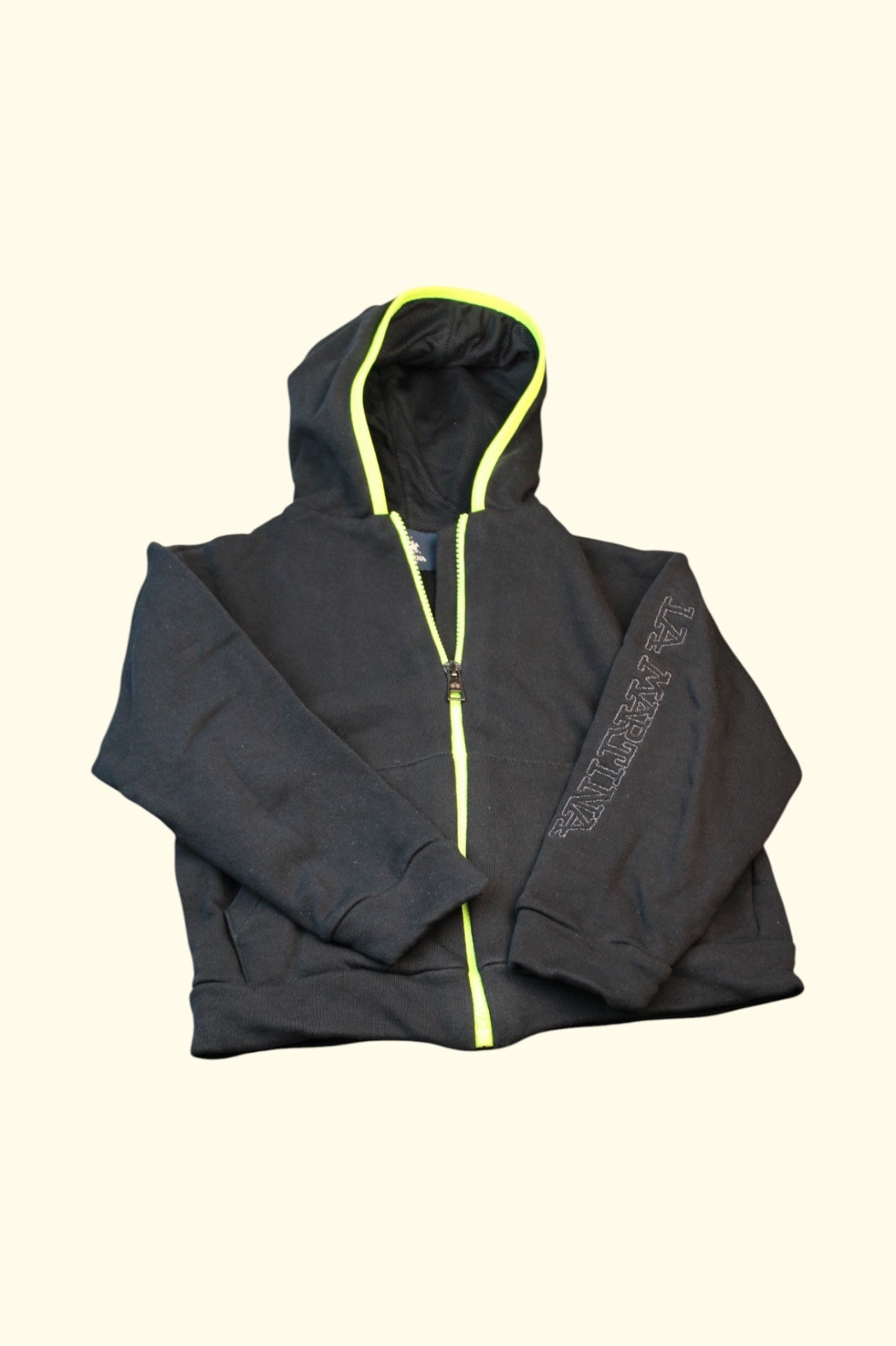 La Martina Hoddie 110 Schwarz, Neon Gün