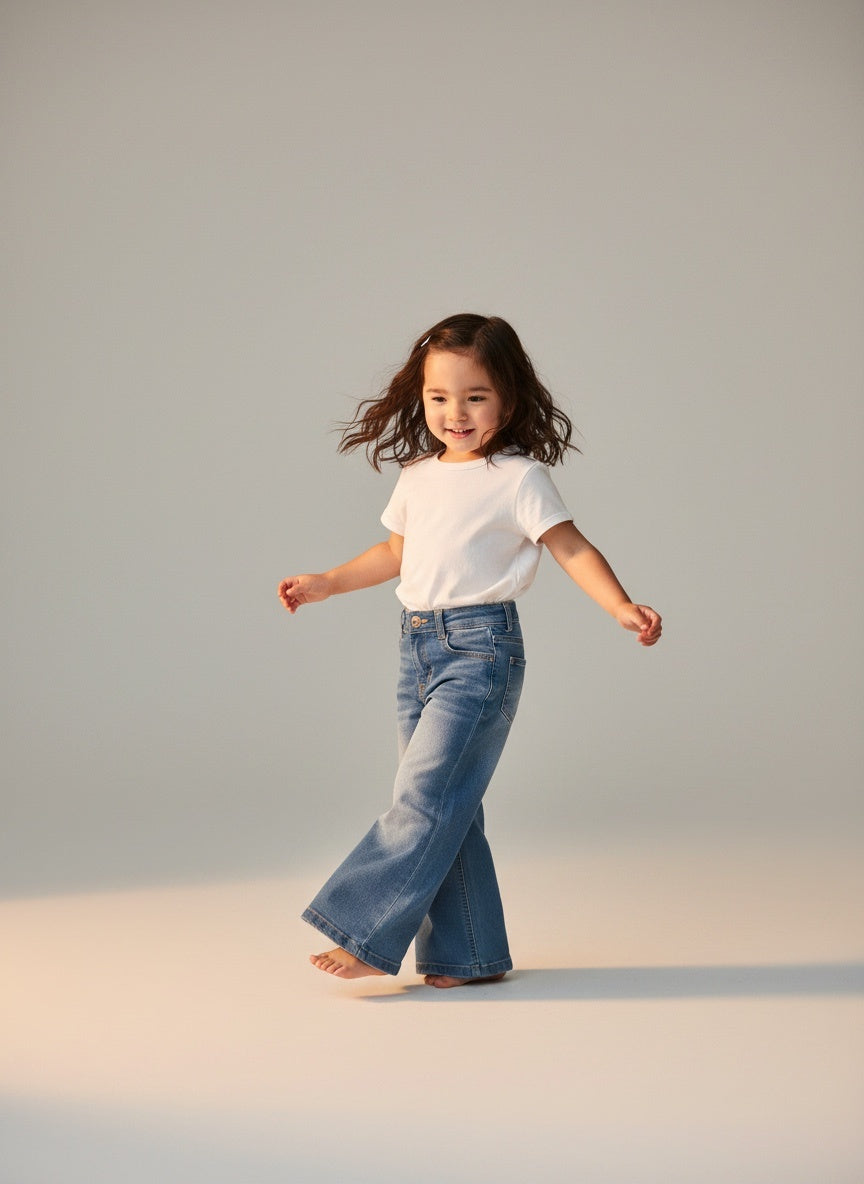 Blue Effect Hose 128 Blau