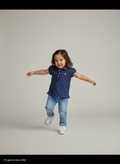 Ralph Lauren Polo Shirt 98 Blau,Pink