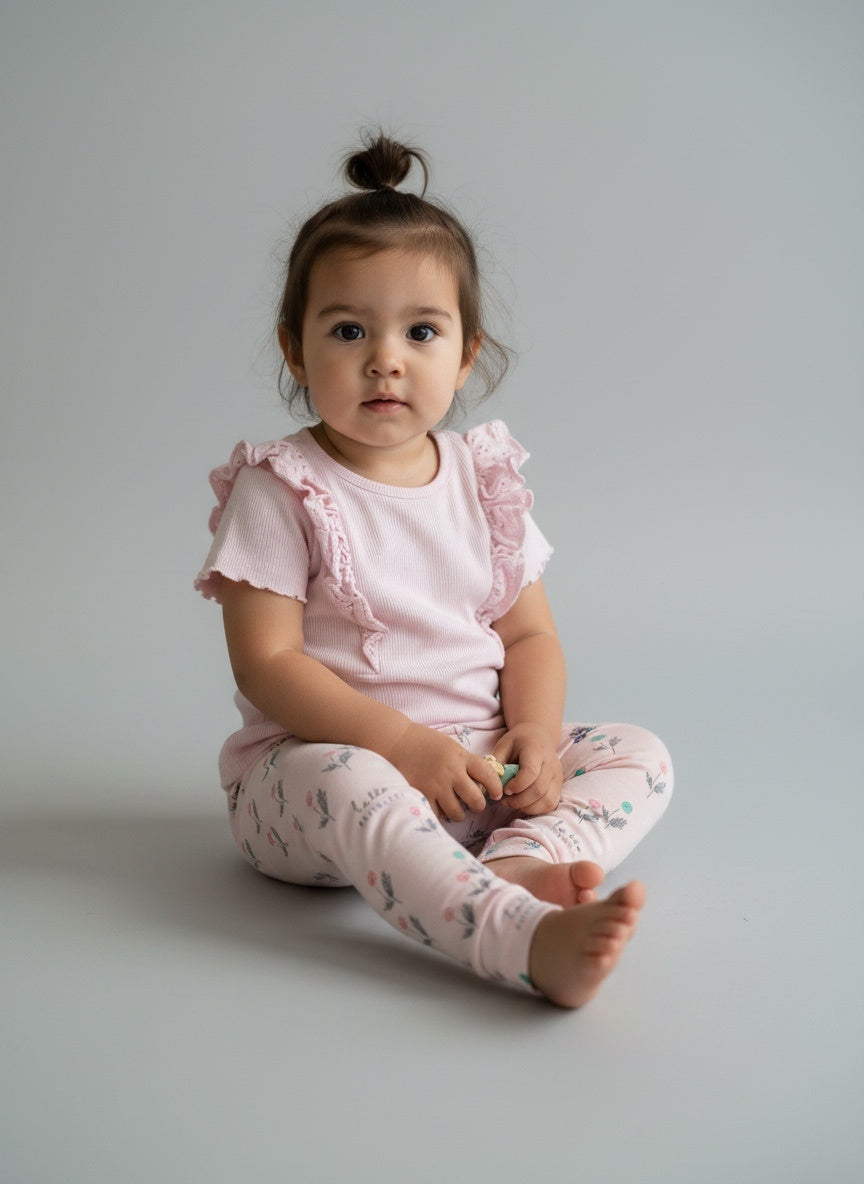 Kidkiddo Bundle 68 Rosa ,Weiß,Hellblau,Bunt