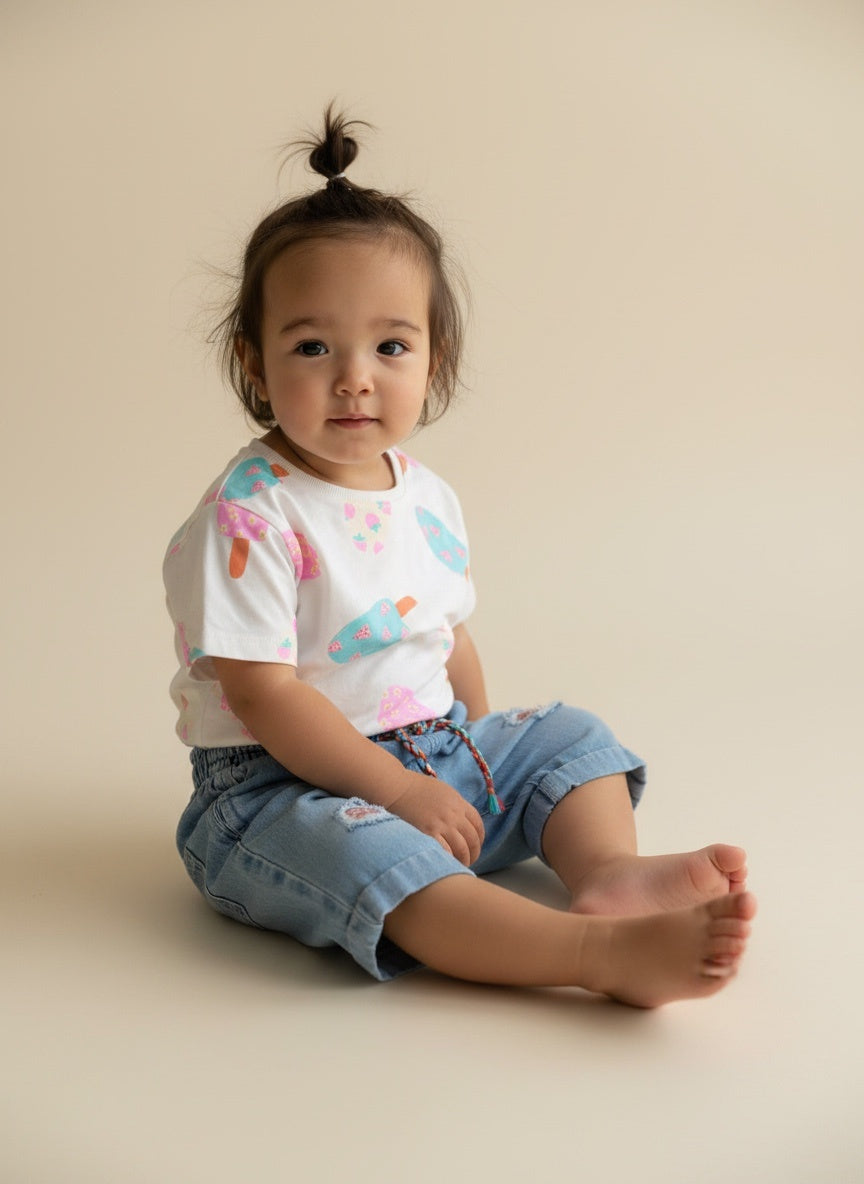 Kidkiddo Bundle 74 Weiß,Blau,Rosa,Gelb