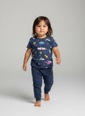 Mini Boden,Hust&Claire 2er Kidkiddo Set 110 Dunkelblau