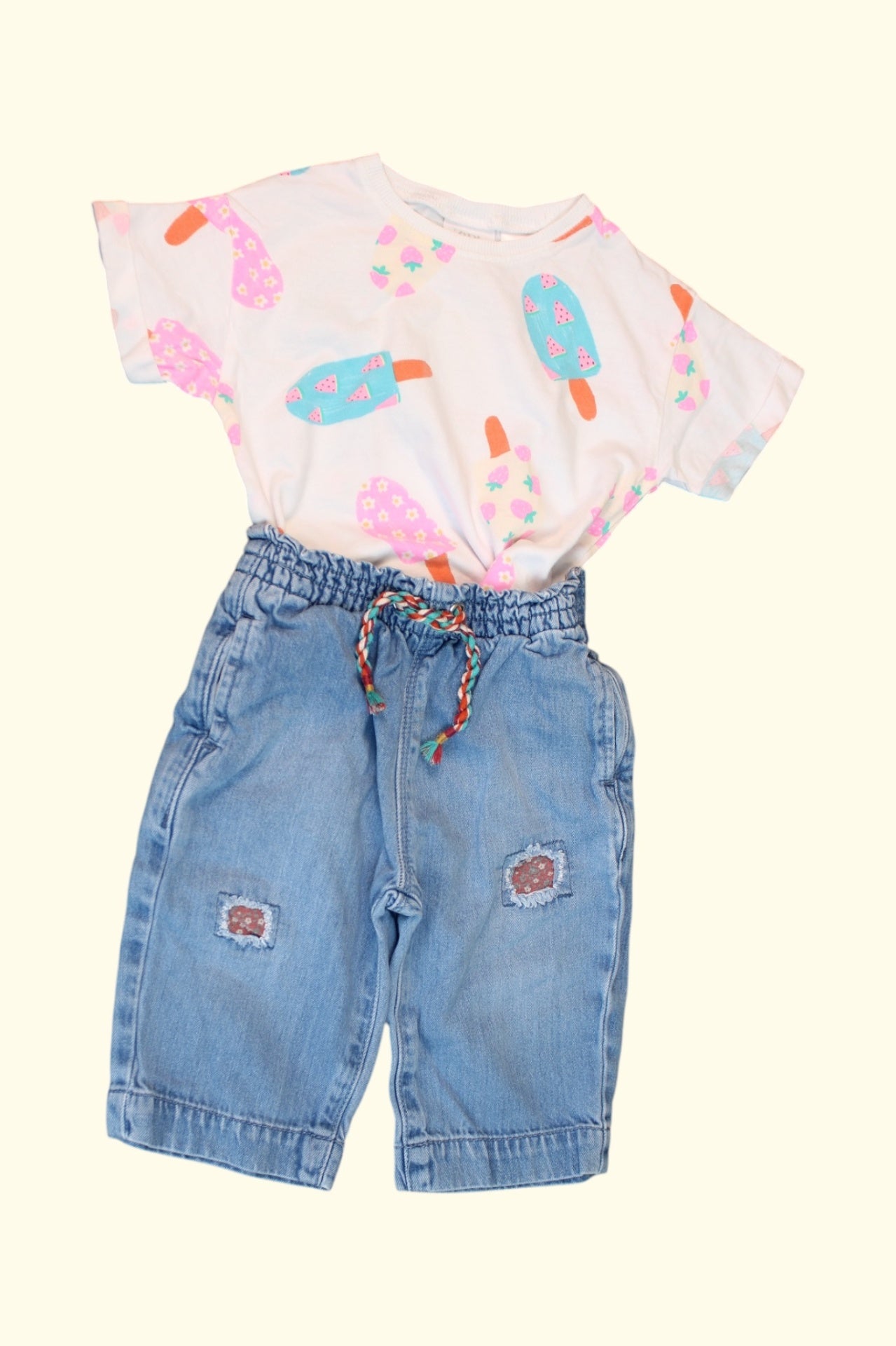 Kidkiddo Bundle 74 Weiß,Blau,Rosa,Gelb