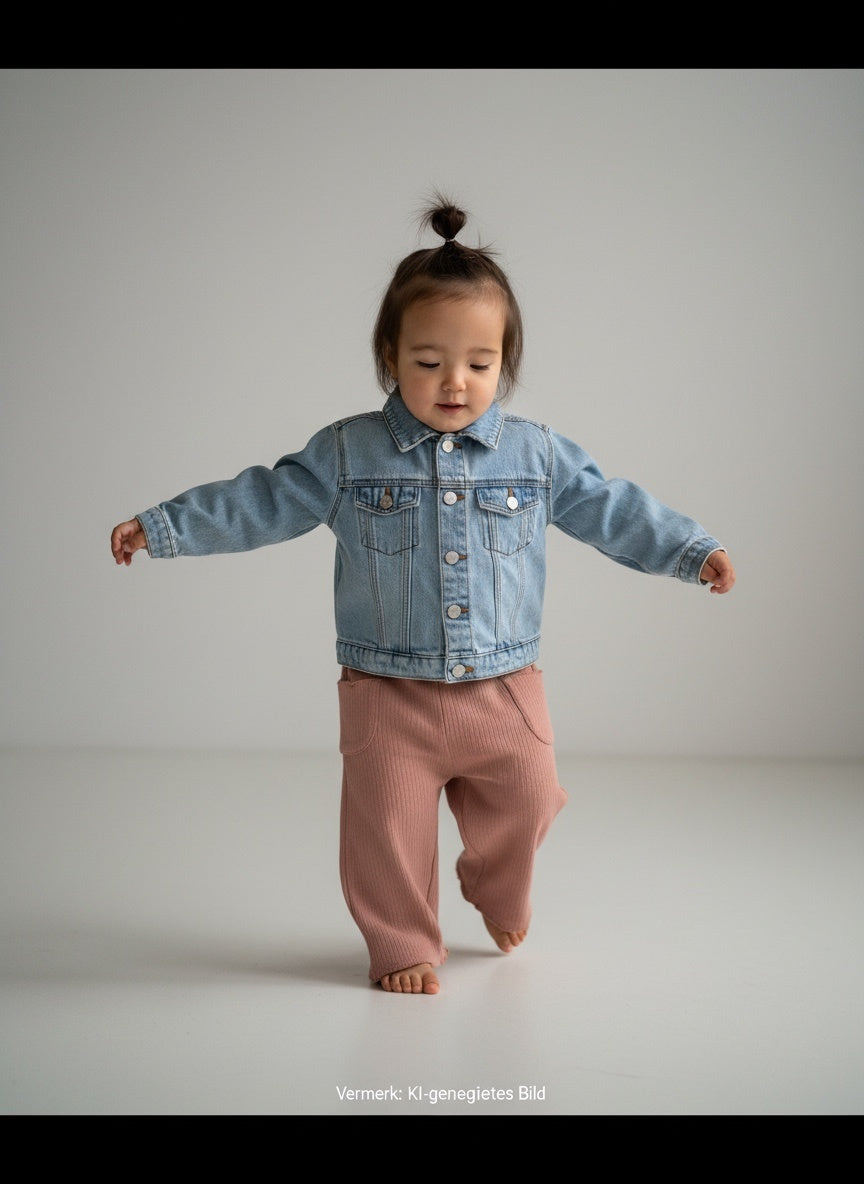  2er Kidkiddo Set 92 Blau, Altrosa
