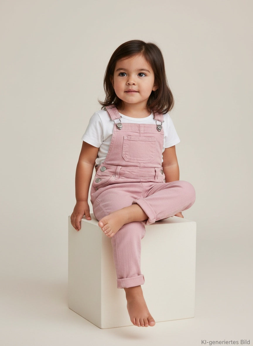 GAP Latzhose 104 Rosa