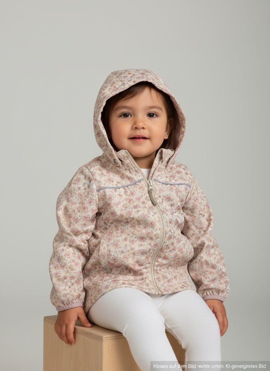 Wheat Jacke Unbekannt Rosa mit Blumenmuster