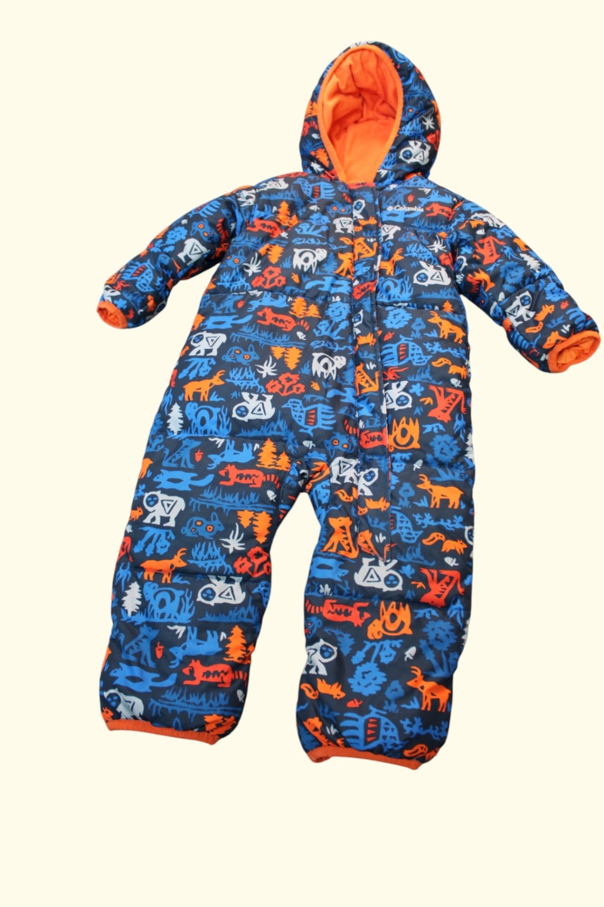 Columbia Schneeanzug 92 Blau, Orange