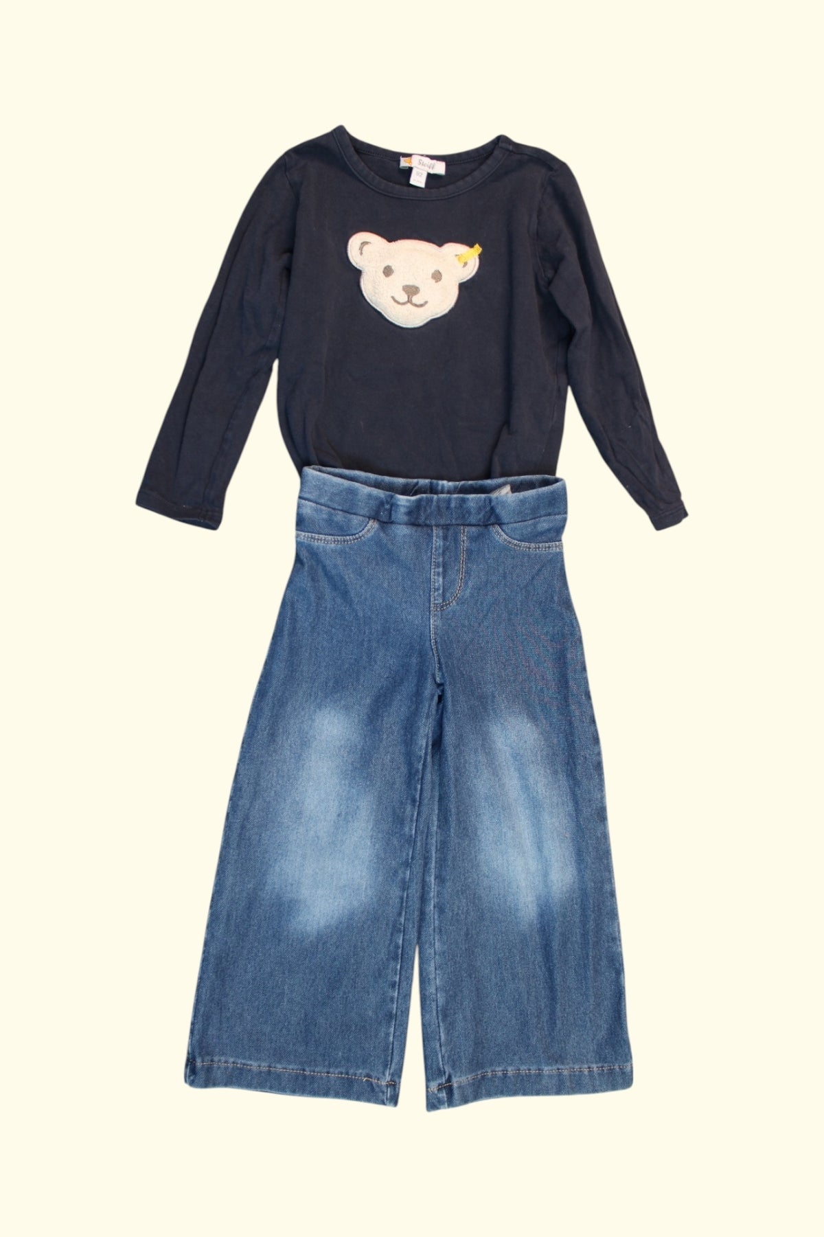 Steiff 2er Kidkiddo Set 86 Dunkelblau