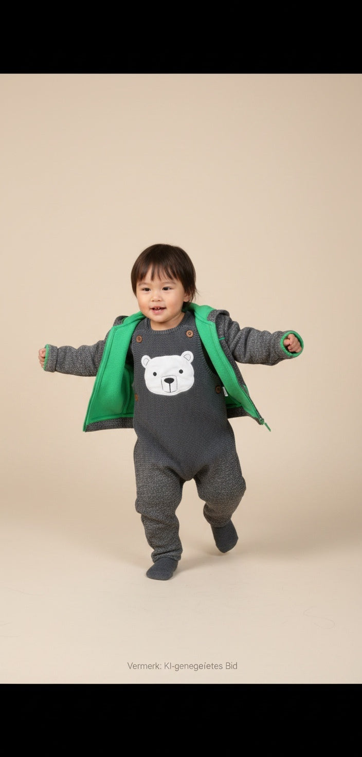 Kidkiddo Bundle 86 Grau, Grün, Beige