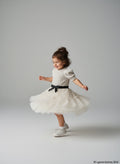 Kleid 104 Creme/Beige