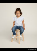 United Colors of Benetton 2er Kidkiddo Set 116 Weiß , Blau