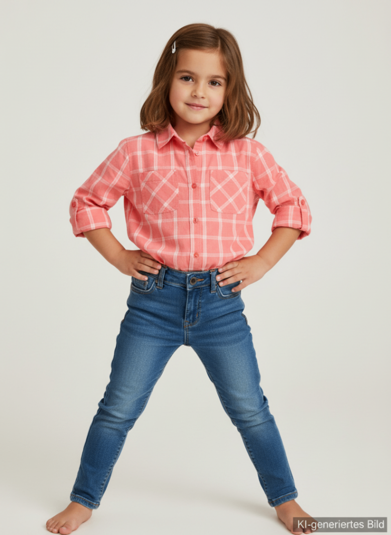 Vertbaudet 2er Kidkiddo Set 122 Mehrfarbig