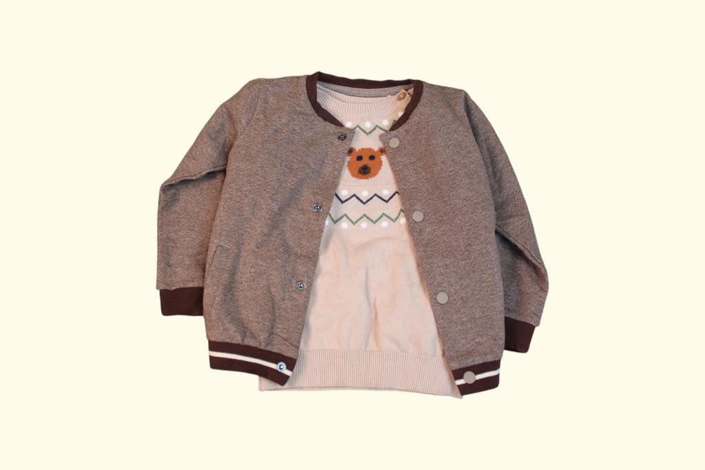 S. Oliver 2er Kidkiddo Set 80 Beige, Braun