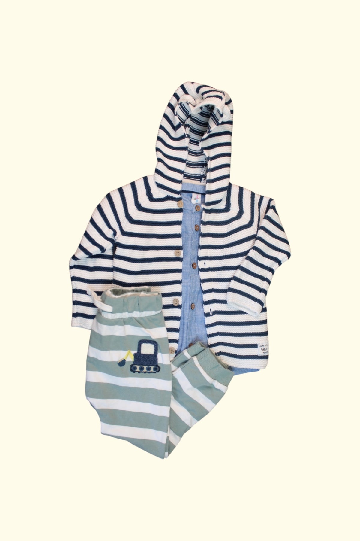  3er Kidkiddo Set 86 Mehrfarbig