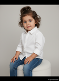  2er Kidkiddo Set 116 Weiß, Blau