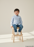 Polo Ralph Lauren Second Chance Hemd 92 Blau