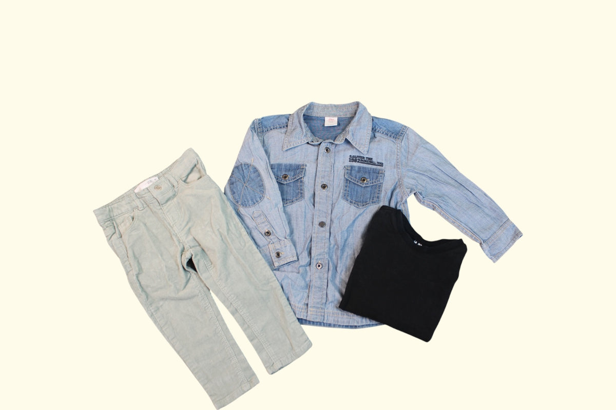  Kidkiddo Bundle 86 Blau, Schwarz