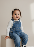 Latzhose 80 Blau