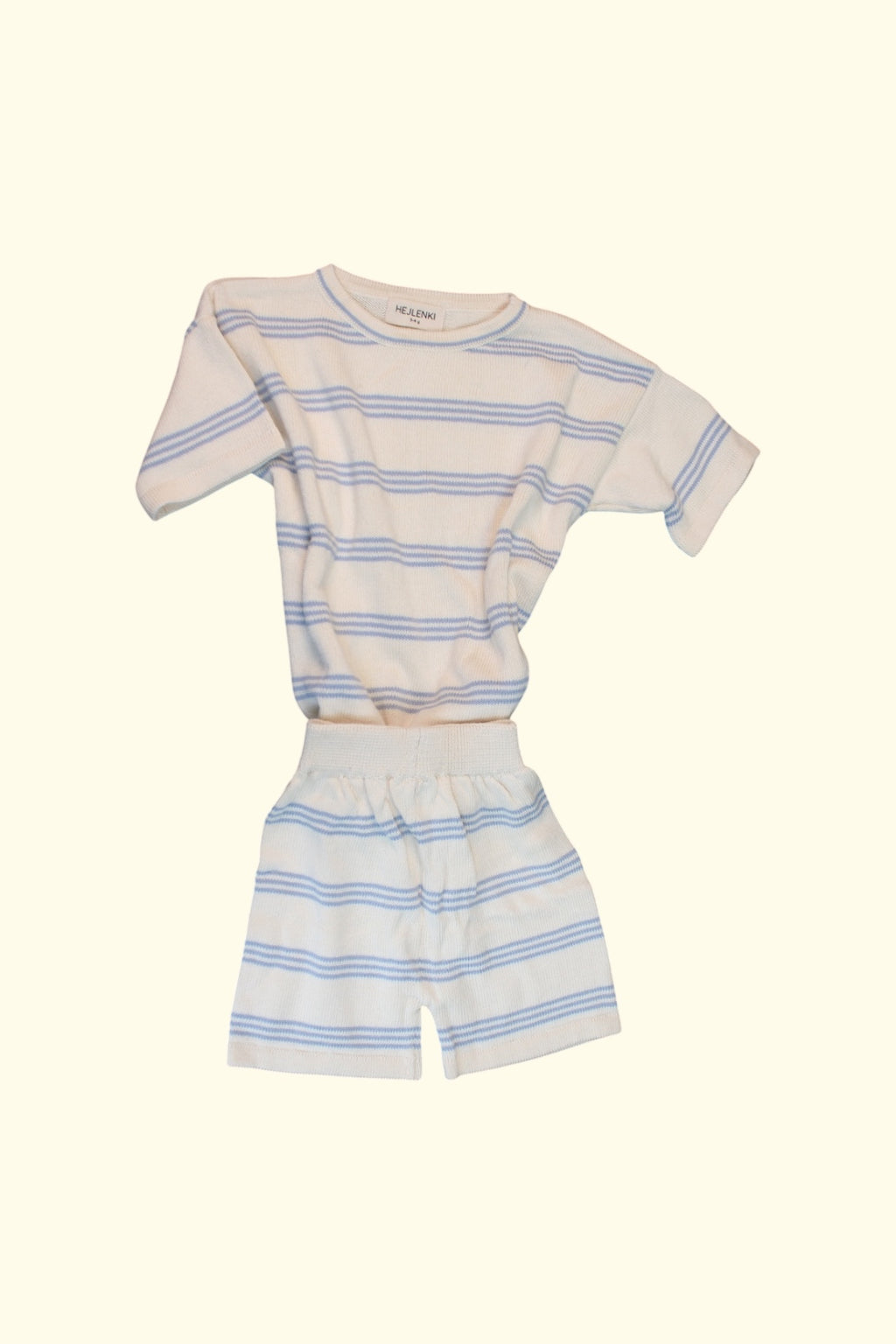 Hejlenki 2er Kidkiddo Set 98 Creme, Blau