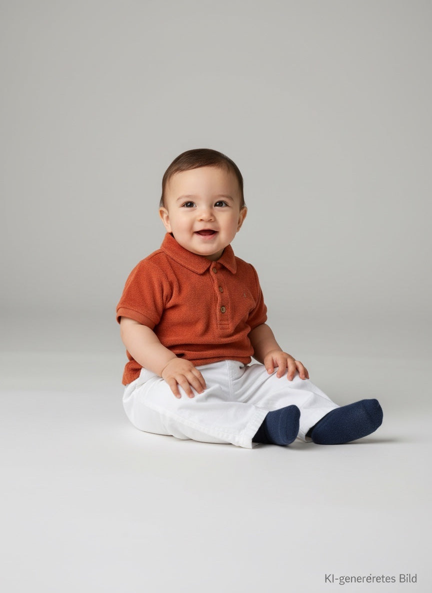 Noppis 2er Kidkiddo Set 74 Weiß, Orange