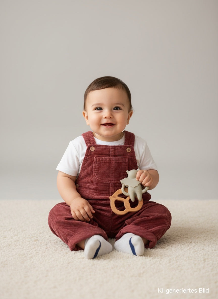 Kidkiddo Bundle 80 Bordeaux, Creme