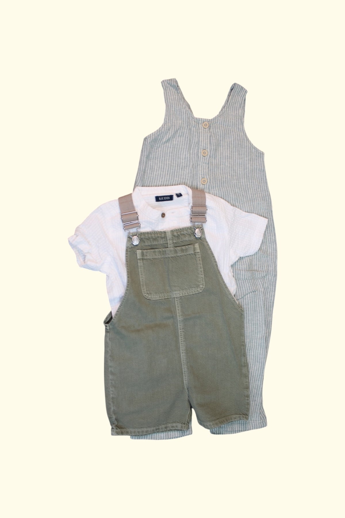  Kidkiddo Bundle 92 Khaki, Weiß