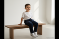 Steiff Hose 116 Dunkelblau