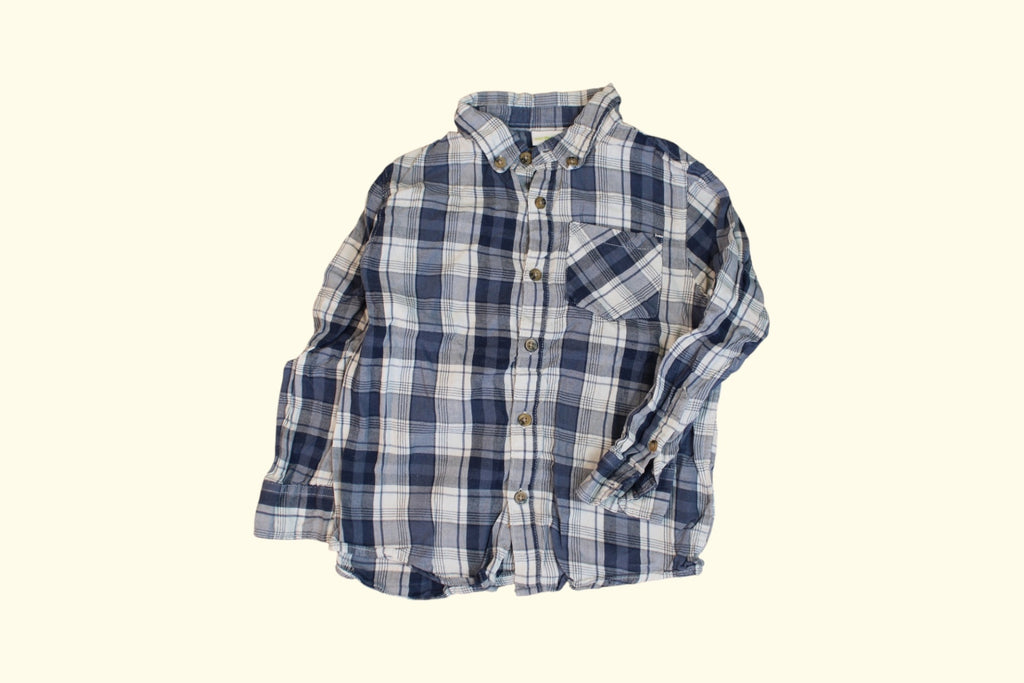 Vertbaudet Hemd 110 Blau