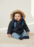 Nicht sichtbar Jacke 62 Dunkelblau