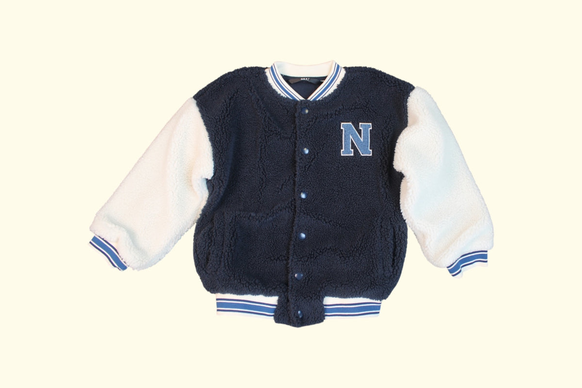 Next Jacke Weiß/Blau Blau und Weiß
