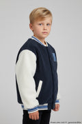 Next Jacke Weiß/Blau Blau und Weiß
