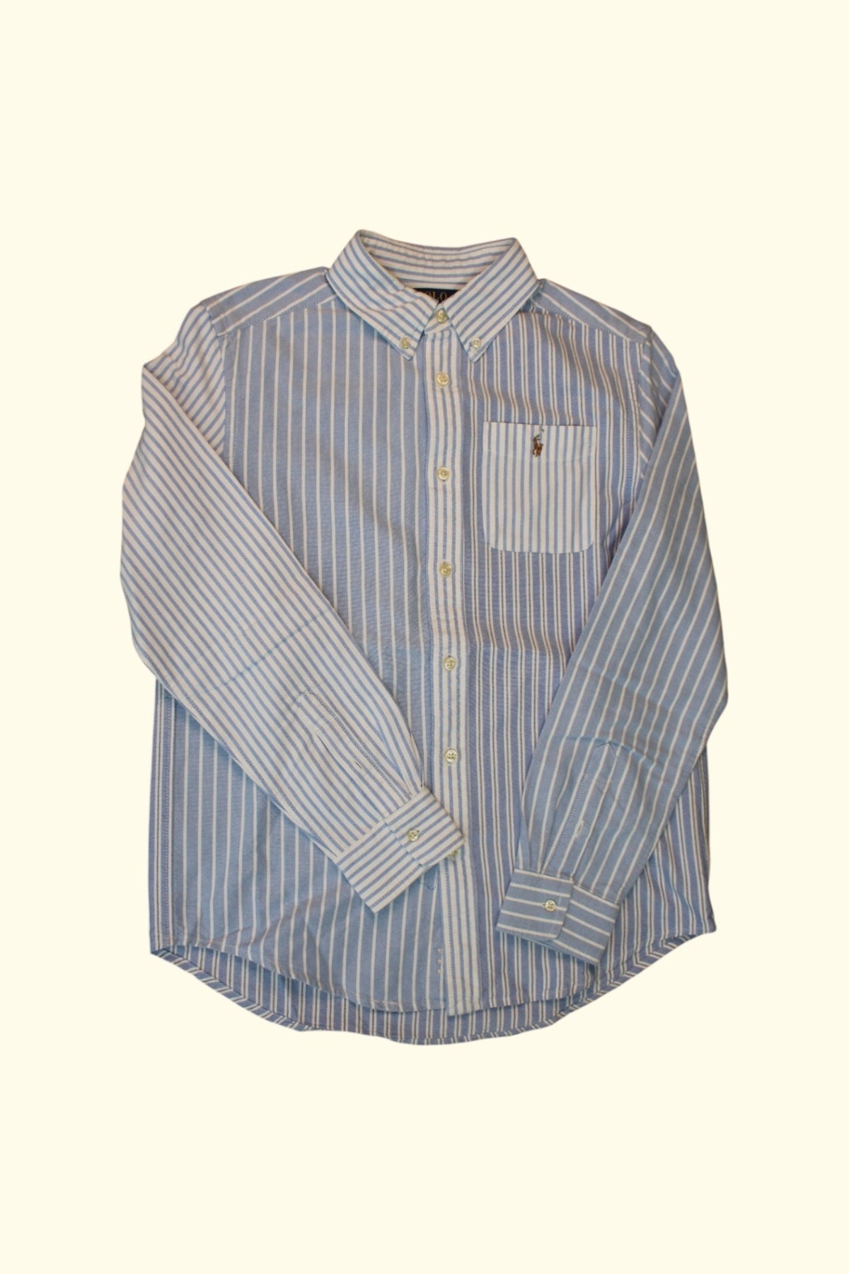 Ralph Lauren Hemden 164 Blau,Weiß