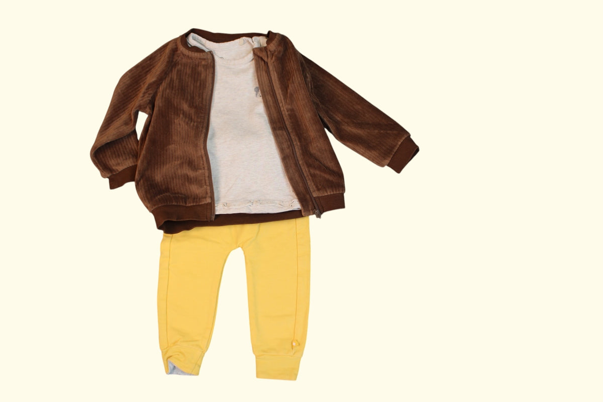  Kidkiddo Bundle 68 Gelb, Braun