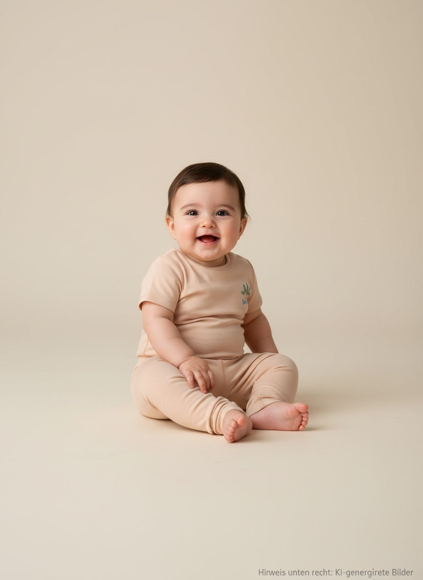 Lässig 2er Kidkiddo Set 74 Braun, Rosa