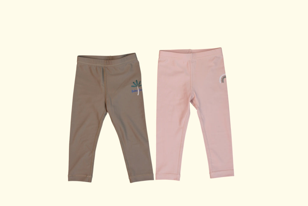 Lässig 2er Kidkiddo Set 74 Braun, Rosa