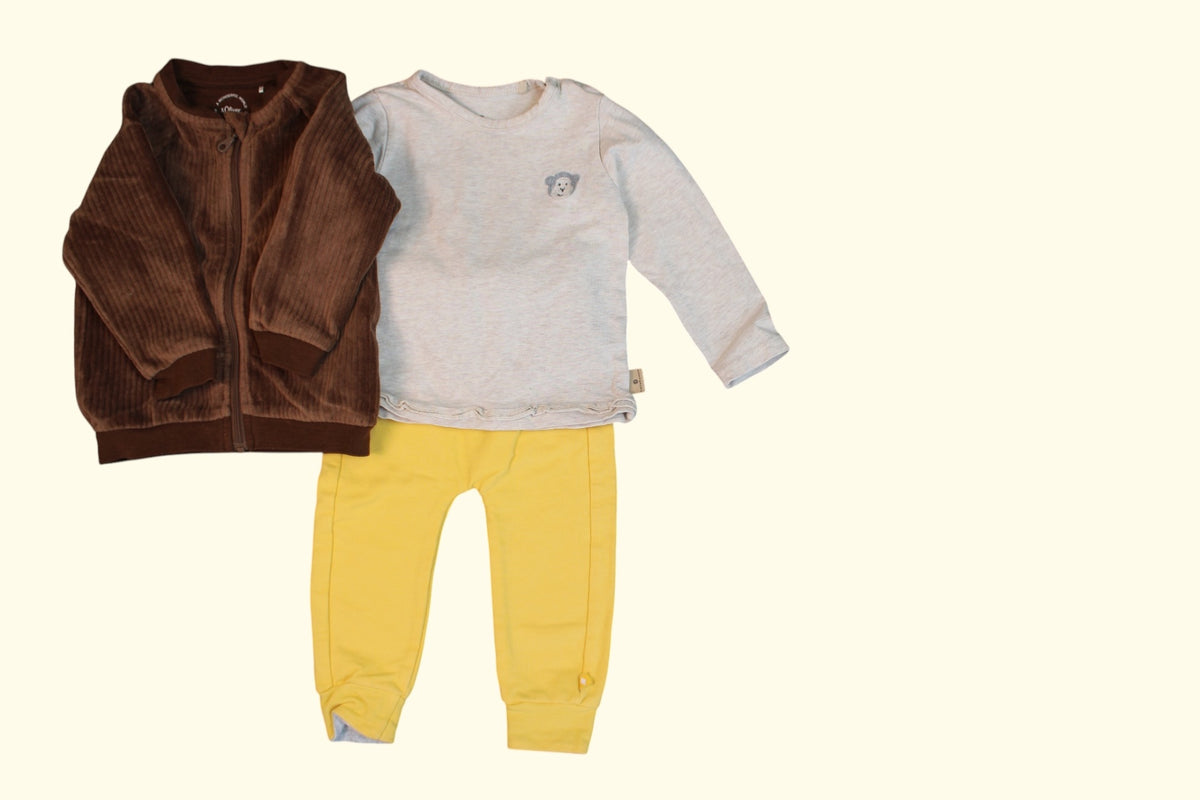 Kidkiddo Bundle 68 Gelb, Braun