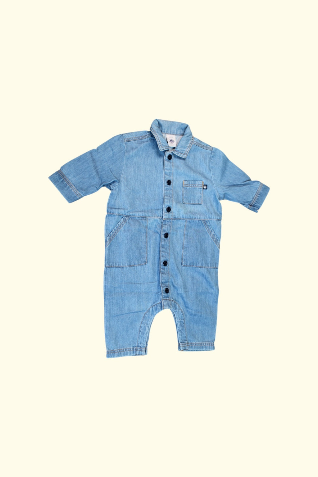 Petit Bateau Kidkiddo Bundle 62 Blau, Beige