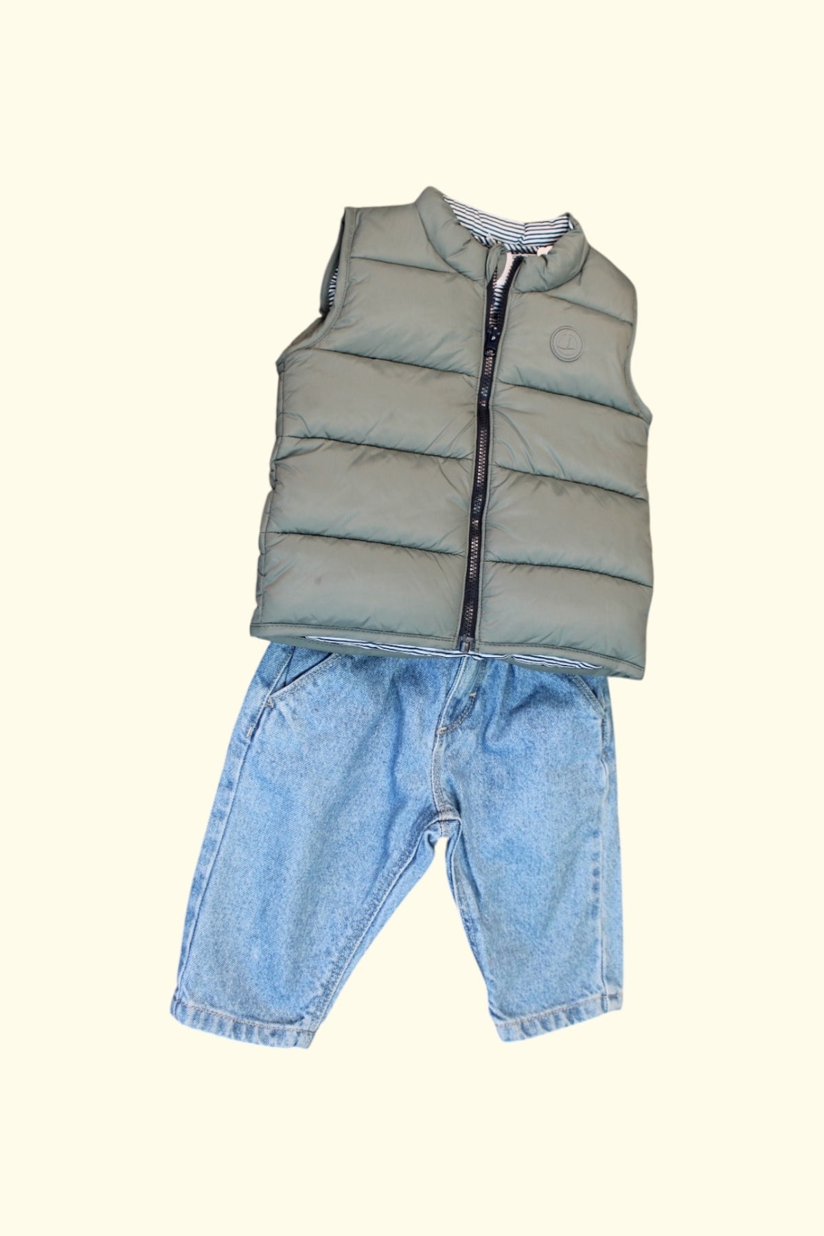 Petit Bateau 3er Kidkiddo Set 68 Mehrfarbig