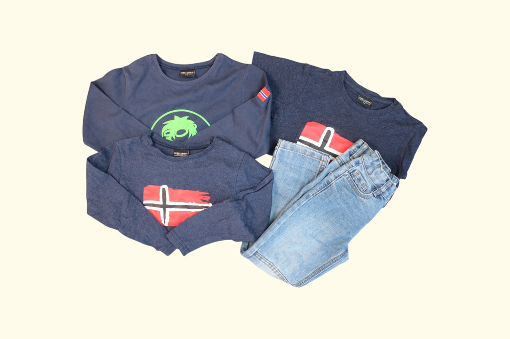 Diverse Marken Kidkiddo Bundle 110 Blau