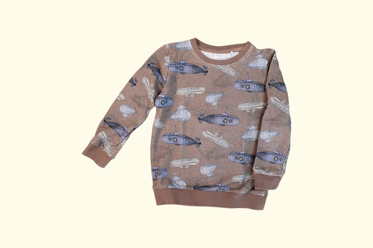 Name it Pullover 92 Braun